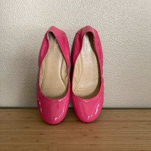 Cole Haan Pink Patent Leather Flats
